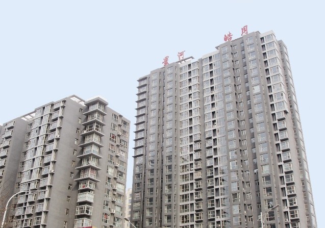 阳泉市星河皓月小区真石漆工程