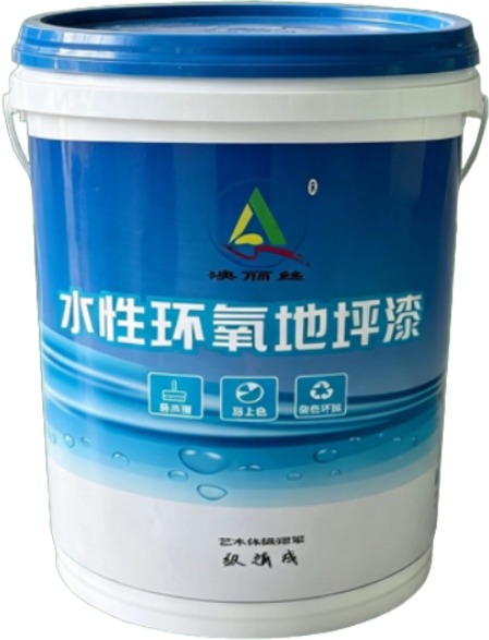 The water-d epoxy floor paint